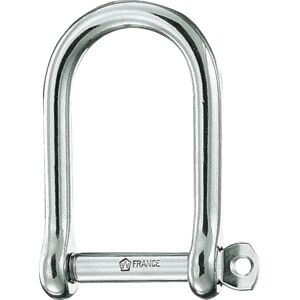 Barton Marine Stainless Steel Width X Shackle 10 Units 40 mm unisex Barton Marine Stainless Steel Width X Shackle 10 Units 40 mm unisex