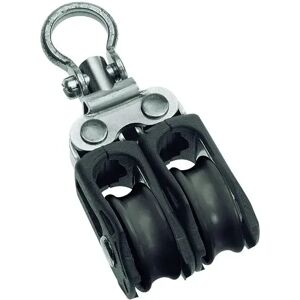 Barton Marine Double Swivel Pulley 275kg 5 Mm Black 20 x 66 mm unisex Barton Marine Double Swivel Pulley 275kg 5 Mm Black 20 x 66 mm unisex