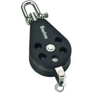 Barton Marine Single Swivel Pulley With Rope Support 350kg 8 Mm Black 30 x 96 mm unisex Barton Marine Single Swivel Pulley With Rope Support 350kg 8 Mm Black 30 x 96 mm unisex