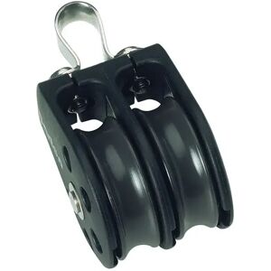 Barton Marine Double Fixed Pulley 370kg 8 Mm Black 35 x 79 mm unisex Barton Marine Double Fixed Pulley 370kg 8 Mm Black 35 x 79 mm unisex