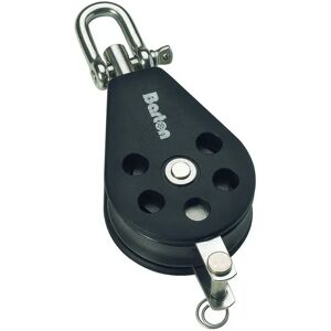 Barton Marine Single Swivel Pulley With Rope Support 385kg 10 Mm Black 45 x 122 mm unisex Barton Marine Single Swivel Pulley With Rope Support 385kg 10 Mm Black 45 x 122 mm unisex