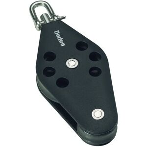 Barton Marine Fiddle Swivel Pulley 400kg 10 Mm Black 150 mm unisex Barton Marine Fiddle Swivel Pulley 400kg 10 Mm Black 150 mm unisex