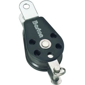 Barton Marine Single Fixed Pulley With Rope Support/removable Clevis Pin 630kg 12 Mm Black 58 x 140 mm unisex Barton Marine Single Fixed Pulley With Rope Support/removable Clevis Pin 630kg 12 Mm Black 58 x 140 mm unisex