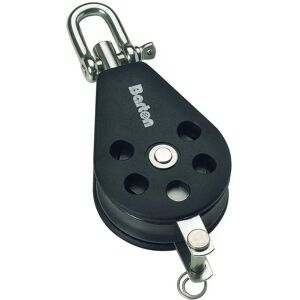 Barton Marine Single Swivel Pulley With Rope Support 630kg 12 Mm Black 58 x 157 mm unisex Barton Marine Single Swivel Pulley With Rope Support 630kg 12 Mm Black 58 x 157 mm unisex