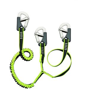 Plastimo 3 Hooks Double Safety Strap 1.5 M Black / Yellow One Size unisex Plastimo 3 Hooks Double Safety Strap 1.5 M Black / Yellow One Size unisex