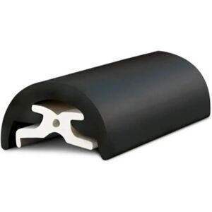 Tessilmare Pvc Radial Support Bar 2 M 8 Units Black 40 mm unisex Tessilmare Pvc Radial Support Bar 2 M 8 Units Black 40 mm unisex