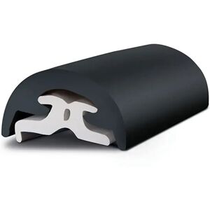 Tessilmare Pvc Radial Fender Support Water Rail Black 30 mm unisex Tessilmare Pvc Radial Fender Support Water Rail Black 30 mm unisex