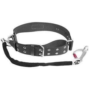 Lalizas Fireman Belt Heavy Duty With Safety Line 0.9 M Black One Size unisex Lalizas Fireman Belt Heavy Duty With Safety Line 0.9 M Black One Size unisex