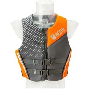 Besto Neoprene Life Vest - 50N, Gray/Orange/Black - Life Vest Besto Neoprene Life Vest - 50N, Gray/Orange/Black - Life Vest