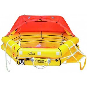 Plastimo Transocean Isaf Liferaft Yellow / Orange 8 Places unisex Plastimo Transocean Isaf Liferaft Yellow / Orange 8 Places unisex
