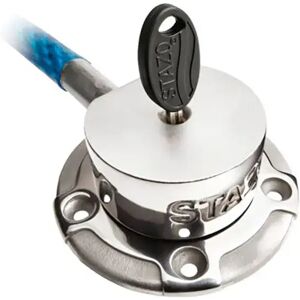 Talamex Deck Cable Lock 2.5 M Silver One Size unisex Talamex Deck Cable Lock 2.5 M Silver One Size unisex