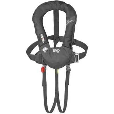 Plastimo Evo 165 Lifejacket - Inflatable, Black, Adjustable Plastimo Evo 165 Lifejacket - Inflatable, Black, Adjustable