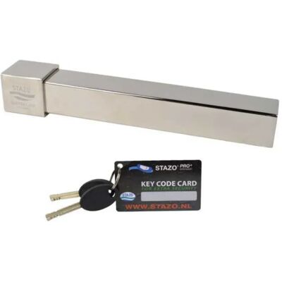 Stazo Outboard Motor Lock - SCM Certified, Stainless Steel, Compact - Outboard Motor Lock Stazo Outboard Motor Lock - SCM Certified, Stainless Steel, Compact - Outboard Motor Lock