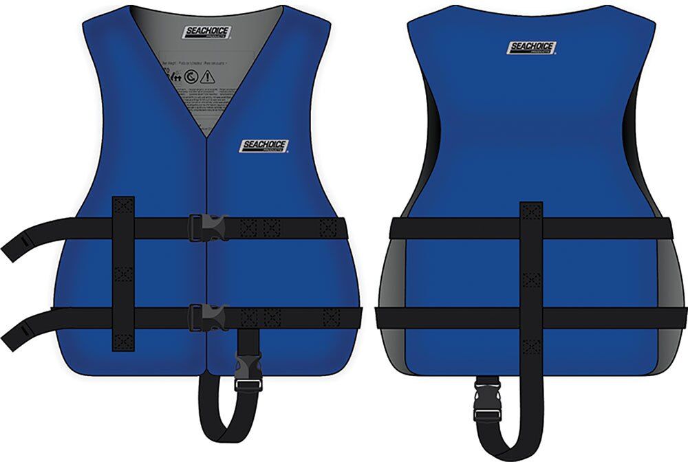 Seachoice General Purpose Life Jacket Blue >40 kg unisex