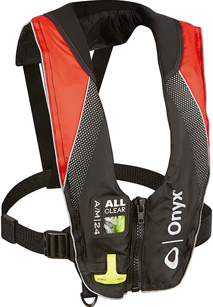 Full Throttle A/m-24 Inflatable Life Jacket Red One Size unisex
