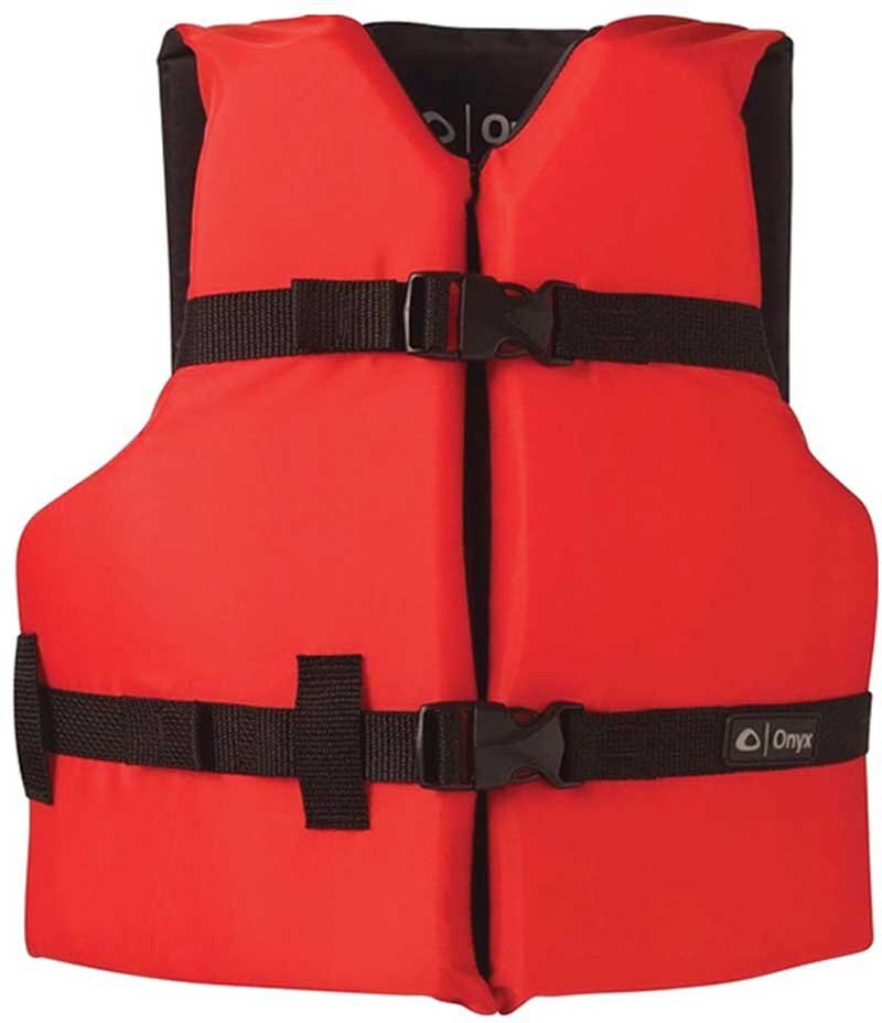 Full Throttle General Purpose Youth Life Jacket Red One Size unisex