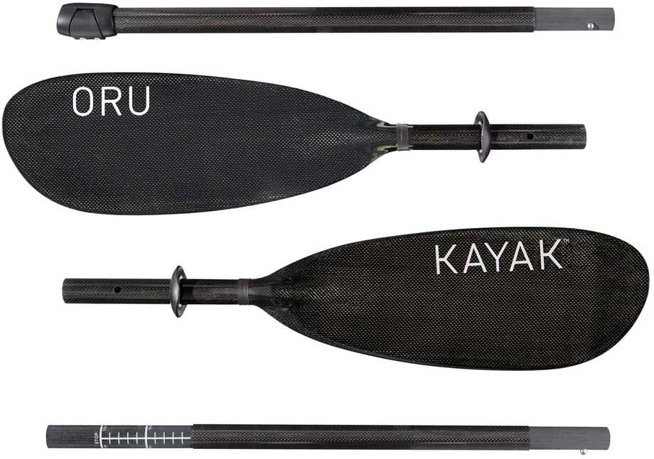 Oru Kayak Carbon Paddle Black 220-230 cm unisex