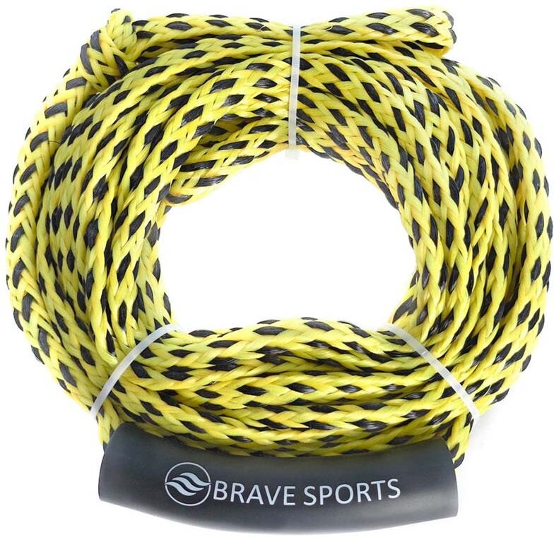 Brave Sports Towable Rope Yellow One Size unisex