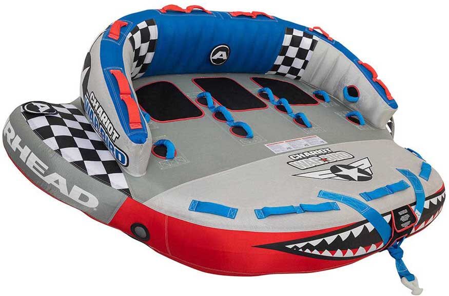 Airhead Chariot Warbird 3 Towable Grey / Red / Blue 3 Places unisex