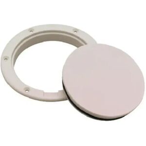 Seachoice Pry Up Deck Plate Cover Cap Polypropylene 152 mm unisex Seachoice Pry Up Deck Plate Cover Cap Polypropylene 152 mm unisex