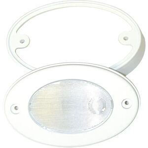 T-h Marine Oval Courtesy Light White One Size unisex T-h Marine Oval Courtesy Light White One Size unisex