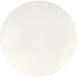 T-h Marine Screw Down Deck Plate Fish White 10´´ unisex T-h Marine Screw Down Deck Plate Fish White 10´´ unisex