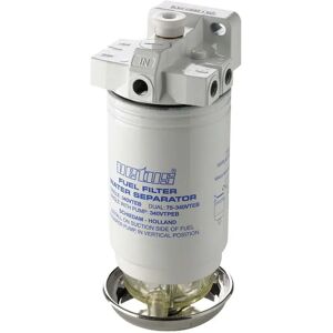 Vetus 380 L/h Water Separator Fuel Filter With Pump White One Size unisex Vetus 380 L/h Water Separator Fuel Filter With Pump White One Size unisex