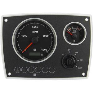 Vetus Aluminium Mpa22 0-4000rpm Engine Panel 12v White 218 x 157 mm unisex Vetus Aluminium Mpa22 0-4000rpm Engine Panel 12v White 218 x 157 mm unisex