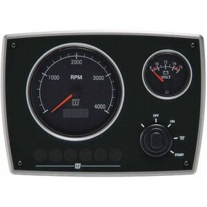 Vetus Aluminium Mpa22 0-5000rpm Engine Panel 12v Black 218 x 157 mm unisex Vetus Aluminium Mpa22 0-5000rpm Engine Panel 12v Black 218 x 157 mm unisex