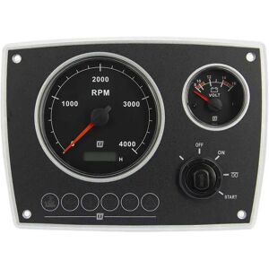 Vetus Aluminium Mpa22 0-5000rpm Engine Panel 12v White 218 x 157 mm unisex Vetus Aluminium Mpa22 0-5000rpm Engine Panel 12v White 218 x 157 mm unisex