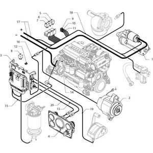 Vetus Aluminium Mpa34 0-4000rpm Engine Panel 12v Black / Black 157 x 267 mm unisex Vetus Aluminium Mpa34 0-4000rpm Engine Panel 12v Black / Black 157 x 267 mm unisex