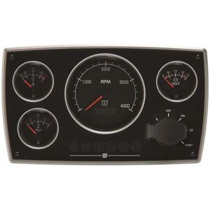 Vetus Aluminium Mpa34 0-4000rpm Engine Panel 24v Black / Black 157 x 267 mm unisex Vetus Aluminium Mpa34 0-4000rpm Engine Panel 24v Black / Black 157 x 267 mm unisex