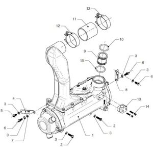 Vetus Assembly Vd6 Aftercooler One Size unisex Vetus Assembly Vd6 Aftercooler One Size unisex