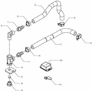 Vetus B/b Solas Elbow One Size unisex Vetus B/b Solas Elbow One Size unisex