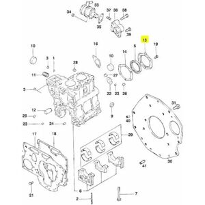 Vetus Crankshaft Oil Seal M2 M3 Case One Size unisex Vetus Crankshaft Oil Seal M2 M3 Case One Size unisex