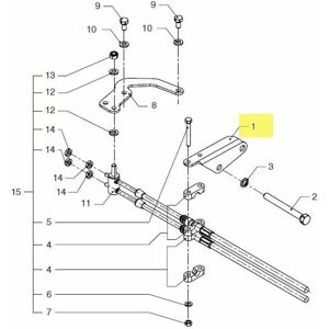 Vetus D2009 Trottle Support One Size unisex Vetus D2009 Trottle Support One Size unisex