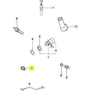 Vetus M3.10/m4.14 Oil Pressure Switch Grey One Size unisex Vetus M3.10/m4.14 Oil Pressure Switch Grey One Size unisex
