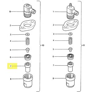 Vetus M3/m4 Injector Nozzle Grey One Size unisex Vetus M3/m4 Injector Nozzle Grey One Size unisex
