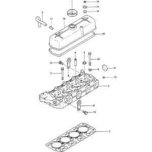Vetus M4 Stm2624 Engine Cylinder Head Grey One Size unisex Vetus M4 Stm2624 Engine Cylinder Head Grey One Size unisex