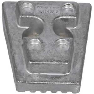 Super Marine Volvo Sx-a Aps-a Shield Zinc Plate Anode Grey One Size unisex Super Marine Volvo Sx-a Aps-a Shield Zinc Plate Anode Grey One Size unisex