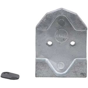 Super Marine Mercury Lower Unit Zinc Anode Grey One Size unisex Super Marine Mercury Lower Unit Zinc Anode Grey One Size unisex