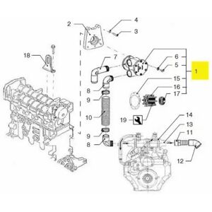 Vetus E+g Vf4/5 Raw Water Pump One Size unisex Vetus E+g Vf4/5 Raw Water Pump One Size unisex