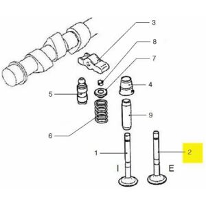 Vetus Vf4/5 Valve Exhaust One Size unisex Vetus Vf4/5 Valve Exhaust One Size unisex