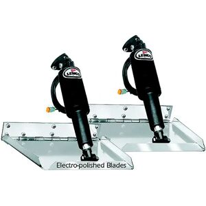 Lenco Standard Performance Electric Trim Tab Set With Switch Black / Grey 355.6 x 457.2 mm unisex Lenco Standard Performance Electric Trim Tab Set With Switch Black / Grey 355.6 x 457.2 mm unisex