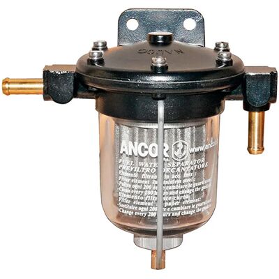 ANCOR PFG 11 Diesel Decanter Filter - Stainless Steel Mesh, Transparent Tank, 90-180 lt/h ANCOR PFG 11 Diesel Decanter Filter - Stainless Steel Mesh, Transparent Tank, 90-180 lt/h