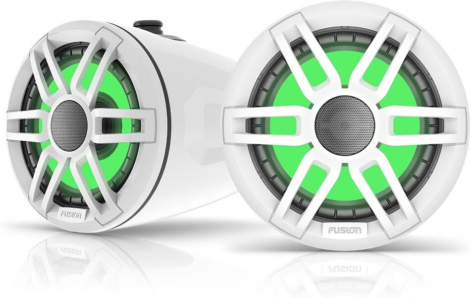 Fusion Xs Serie Marine Wake Tower 6.5´´ Speakers White 200W unisex