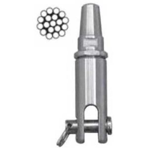 Midinox Fork Terminal Grey 5 mm unisex