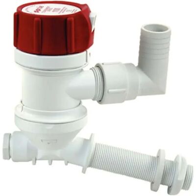 Rule Pumps Livewell Angled Pump White 800 GPH unisex Rule Pumps Livewell Angled Pump White 800 GPH unisex
