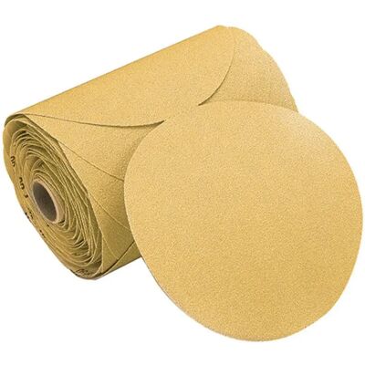 Mirka Psa Link Roll Disc Sanding Sheets 80g 15.2 Cm Gold One Size unisex Mirka Psa Link Roll Disc Sanding Sheets 80g 15.2 Cm Gold One Size unisex
