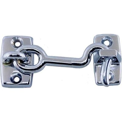 Perko 9-1199dp3chr Cabin Door Hook Closure Silver 3´´ unisex Perko 9-1199dp3chr Cabin Door Hook Closure Silver 3´´ unisex